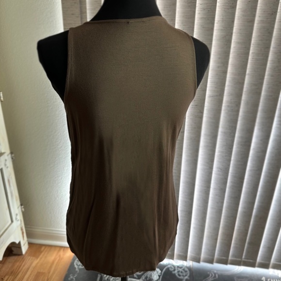 ANTHROPOLOGIE Bronze Sequined Top - Picture 4 of 5